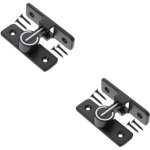 Lot de 2 verrous de porte de garage  chane robuste pour grange