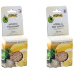 Lot de 2 x 4 sachets de granul�s de parfum pour aspirateur au citron topfilter