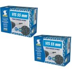 Semin - lot de 2 x 500 vis auto perceuse pour la fixation des plaques de p�tre sur l'ossature - int�rieur ...