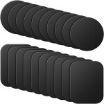 Lot de 20 autocollants en plaque métallique auto - adhésive pour support de voiture magnétique, plaques ... Lot de 20 autocollants en plaque métallique auto - adhésive pour support de voiture magnétique, plaques ...