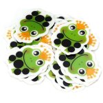 Lot de 20 autocollants pour thermomtre frontal, flexibles et mignons, pour enfants et bbs