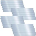 Lot de 20 bordure de jardin en mtal galvanis flexible 100x18cm