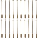 Lot de 20 capuchons  pingles  fente pour chapeau, cravates pour hommes, accessoires pour bijoux  ...