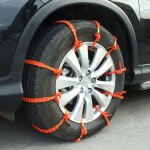 Lot de 20 chaînes à neige antidérapantes pour pneus d'hiver pour voiture, suv, camion Lot de 20 chaînes à neige antidérapantes pour pneus d'hiver pour voiture, suv, camion