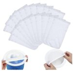 Lot de 20 chaussettes filtrantes pour skimmer de piscine, r�utilisables en nylon �lastique pour une filtration ...