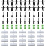 Lot de 20 clips de fixation pour seuils lat�raux - compatibles avec bmw s�rie 3 e36 316i 318i e46 e90 ...