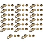 Lot de 20 crochets de lacet de botte chaussures de s�curit� en dentelle avec rivets pour r�paration / ...