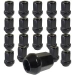 Lot de 20 �crous de roue ferm�s coniques 60� m12 x 1, 5 compatibles avec ford, chrysler, toyota, hyundai, ...