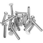 Lot de 20 embouts à sertir à boule en acier inoxydable de 3 / 16' pour garde - corps de terrasse, quincailleri ... Lot de 20 embouts à sertir à boule en acier inoxydable de 3 / 16' pour garde - corps de terrasse, quincailleri ...