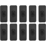 Feiyue - lot de 20 interrupteurs  bascule pour lampadaire, lampe de table, bouton en ligne, noir