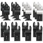 Lot de 20 lames de scie oscillantes professionnelles pour bois / m�tal, outil multifonction universel ...