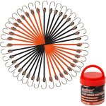 Lot de 20 mini pulpes �lastiques, 20 cm corde �lastique avec crochet. bungee cords premium pour v�lo, ...