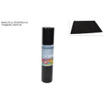 Lot de 20 nappes et serviettes de table avec chemin de table d�chirable tnt roller 30 x 40 cm noir