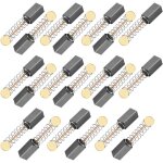 Lot de 20 paires de balais de charbon 5 x 5 x 13 mm pour scie circulaire, perceuse rotative, collecteur ...