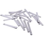 Lot de 20 pinces à ourlet en acier inoxydable pour règle de mesure de 3 pouces Lot de 20 pinces à ourlet en acier inoxydable pour règle de mesure de 3 pouces