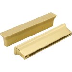 Lot de 20 poign�es d'armoire dor�es, pour meuble - lavabo de cuisine et de salle de bain, entraxe de ...