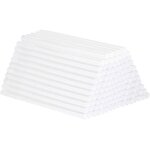 Lot de 200 btons de colle universels transparents pour pistolet  colle, 7 x 100 mm, pour bricolage, ...