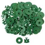 Lot de 200 pinces � serrage pour serre ? 100 pinces + 100 rondelles ? fixation pour filet � bulles et ...