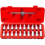 Lot de 21 outils de retrait de cls pour vidange d?huile 21 pices 3 / 8  carr