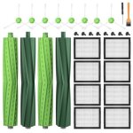 Lot de 22 accessoires pour irobot roomba i7 i7 + i3 i3 + i4 i4 + i6 i6 + e5 e6 e7, pi�ces de rechange ...