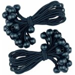 Lot de 25 attaches de 15 cm en �lastique, id�ales pour attacher des tentes, des b�ches, des sacs, des ...