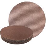 Lot de 25 disque abrasif 225mm en maille, grain 60 / 80 / 120 / 180 / 240, anti - colmatage, pour ponceuse ...