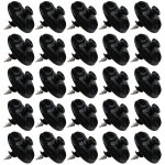 Lot de 25 fixations déco vis placo noir - l'attachante Lot de 25 fixations déco vis placo noir - l'attachante