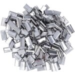 Lot de 260 joints d'emballage en t�le de fer, 1 kg de pinces de cerclage en t�le de fer, en polypropyl�ne, ...
