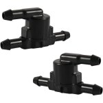 Lot de 2pcs clapets anti - retour pour tuyau de pulv�risation de pare - brise, t connecteur pare - brise ...