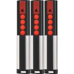 Lot de 3 868mhz telecommande portail, telecommande porte de garage compatible avec telecommande 4020 ...