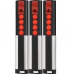 Lot de 3 868mhz telecommande portail, telecommande porte de garage compatible avec telecommande 4020 ...
