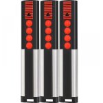 Lot de 3 868mhz telecommande portail, telecommande porte de garage compatible avec telecommande 4020 ...