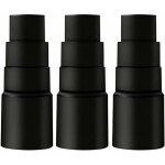 Lot de 3 adaptateurs pour tuyau d'aspirateur - pour krcher bosch parkside makita metabo black & decker ...