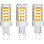 Lot de 3 ampoules led g9 10w �quivalent halog�ne 150w, 86 led, 1000lm, angle de faisceau 360�, ultra ...