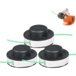 Lot de 3 bobines de fil de rechange pour stihl fsa 56, weed eater string pour stihl autocut 2 - 2 fsa ...