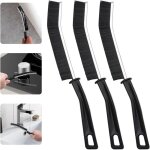 Lot de 3 brosses de nettoyage � poils durs ? brosse � joints carrelage, id�al pour salle de bain, cuisine, ...