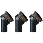 Lot de 3 brosses � poussi�re rondes pour aspirateur de 60mm