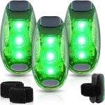 Lot de 3 cartables clignotants led - clip de s�curit� - lumi�re clignotante pour enfants - r�flecteurs ...
