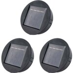 Lot de 3 cellules de batterie rondes de remplacement pour clairage led solaire smart garden avec chargeur ...