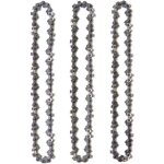 Lot de 3 cha�nes d'�lagueuse sur perche pour guide - cha�ne de 10  (25 cm), 40 maillons d'entra�nement, ...