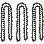 Rhg lot de 3 cha�ne de tron�onneuse de 50 cm 0. 325  1, 5 mm 76 maillons d'entra�nement - compatible ...