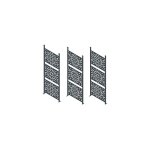 Trigano - lot de 3 claustras pour carport en aluminium anthracite - libeccio Trigano - lot de 3 claustras pour carport en aluminium anthracite - libeccio