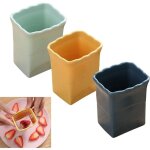 Lot de 3 coupe - tasses, coupe - fraise en acier inoxydable pour ?ufs, coupe - salade de lgumes de qualit ...