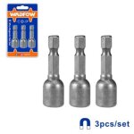 Lot de 3 coupelles magn�tiques wadfow - 8 mm, wadfow