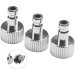 Lot de 3 coupleurs de d�connexion � d�gagement rapide 1 / 8  bsp m�le vers g1 / 8  pour a�rographe et ...