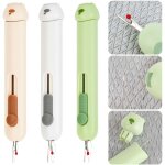 Lot de 3 enfile - aiguilles 3 en 1 - avec 2 aiguilles et bo�te de rangement - multifonctionnel - pour ...