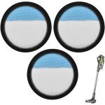 Lot de 3 filtres lavables pour aspirateur sans fil ryobi pcl720, pblsv716, pblsv717