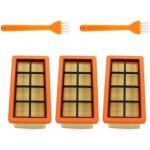 Lot de 3 filtres pliss�s plats avec 2 brosse pour aspirateur � cendres k�rcher 6. 415 - 953. 0 ad2 ad3 ...