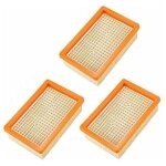 Lot de 3 filtres de rechange pour aspirateur karcher plissé plat mv4 mv5 mv6 wd4 wd5 wd6 p premium wd5 ... Lot de 3 filtres de rechange pour aspirateur karcher plissé plat mv4 mv5 mv6 wd4 wd5 wd6 p premium wd5 ...