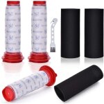 Lot de 3 filtres de rechange pour bosch aspirateur vertical accessoires sans sac filtres en mousse pour ...